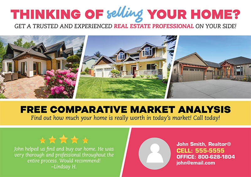 real estate postcards for sellers